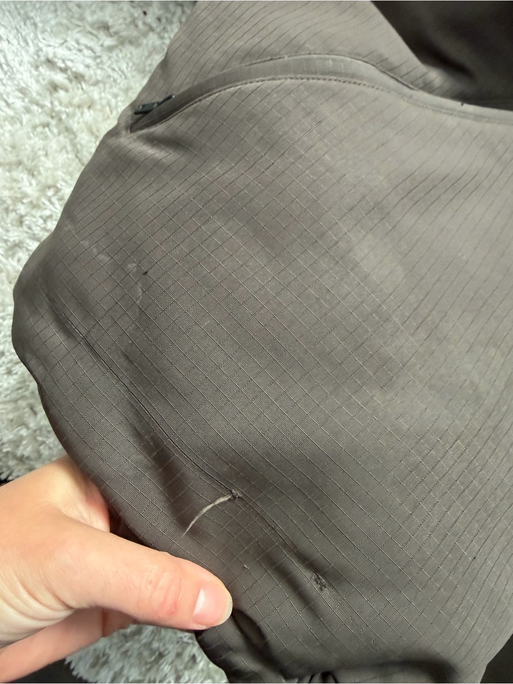 Acne Olive Green Quilted Puffer Jacket - Picture 11 of 13